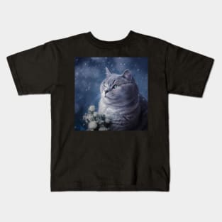 Missy British Shorthair Cat Kids T-Shirt